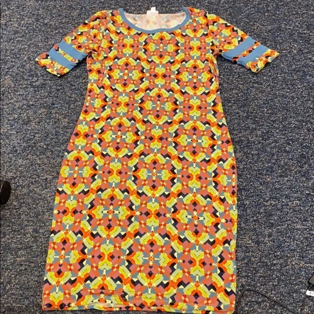 Lularoe Patterned Dress sz. M EUC